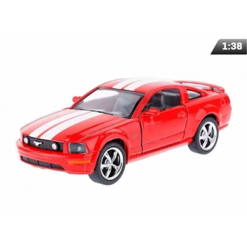 Model 1:38, Kinsmart, FORD Mustang GT 2006, czerwony (A730FMGTC)