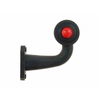 Lampa obrysowa LED łamana, krótka, prawa 12/24V