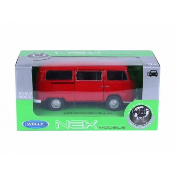 Model 1:34, 1972 VW T2, czerwony (A880VWT2C)