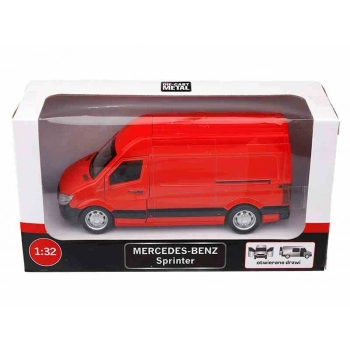 Model 1:32, Mercedes-Benz Sprinter, czerwony