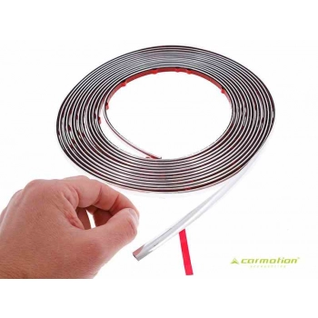 Listwa dekoracyjna, chrom, 14 mm x 5m (58995)