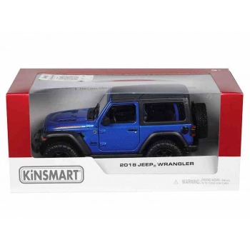 Model 1:34, Jeep Wrangler Hard Top, niebieski (A11723N)