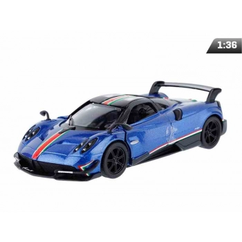 Model 1:36, Kinsmart, Pagani Huayra BC 2016, niebieski (A11708NI)