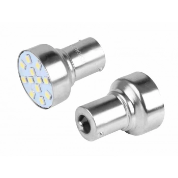 Żarówka VISION P21W BA15s 12V 12x 2835 SMD LED, biała, 1 szt.