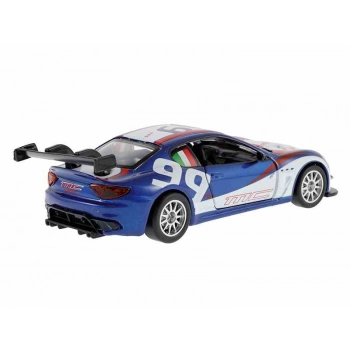 Model 1:43 Maserati GranTurismo MC GT4, niebiesko-biały