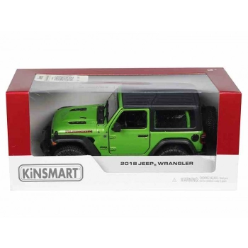 Model 1:34, Jeep Wrangler Hard Top, zielony (A11723ZI)