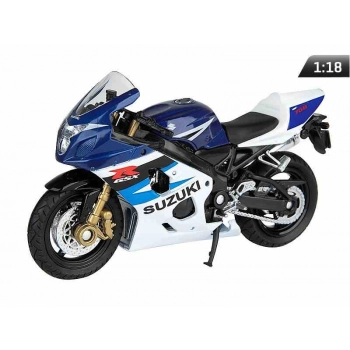 Model 1:18, Suzuki GSX-R750,granatowo-biały (M144SGR75GB)