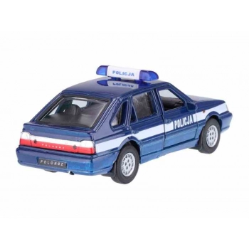 Model 1:34, PRL Polonez Caro Plus POLICJA, granatowo-biały (A884PCPPOGB)