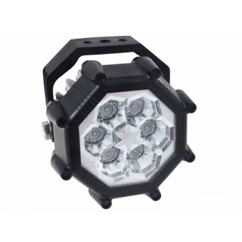 Lampa robocza 12/24V, 20W, 6 diod śr. 107  szer. 81 mm