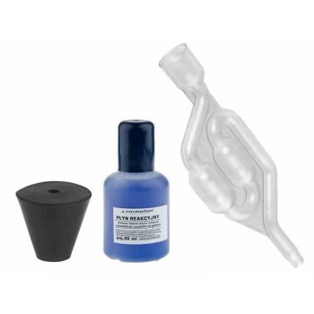 Tester szczelności uszczelki głowicy CO2 + płyn reakcyjny 60 ml + adapter 25-55 mm