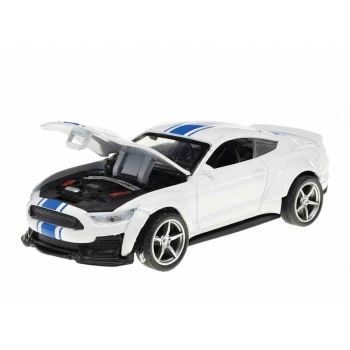 Ford Mustang, biały CRASH CAR (A02400B)