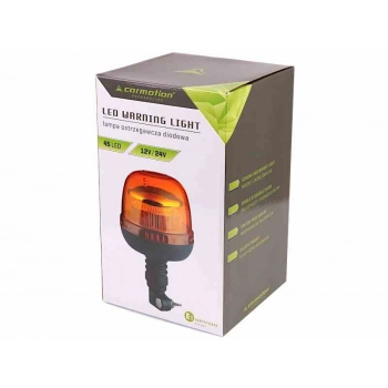 Lampa ostrzegawcza 45 SMD LED 12/24V, elastyczna, pomarańczowa, E9 ECE R65