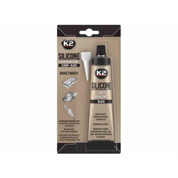 SILICONE Silikon czarny, +350°C, 85 g