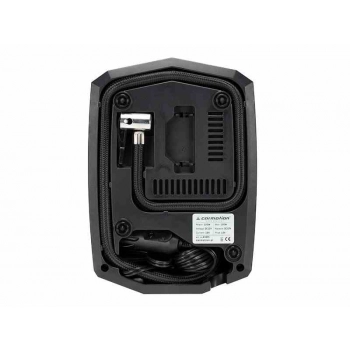 Kompresor powietrza DC 12V, 150 PSI, automatyczny z cyfrowym ciśnieniomierzem, 4 adaptery