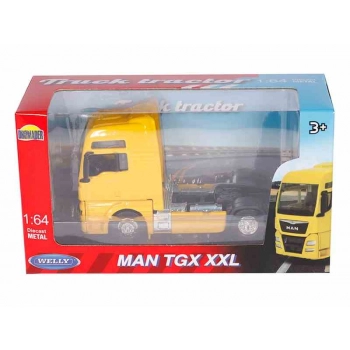 Model 1:64, MAN TGX XXL, ciągnik, żółty(C00800MTCZ)