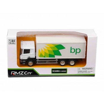 Model 1:64, SCANIA P-Series, ciężarówka BP, biała