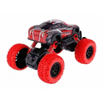 Model 1:64, Pojazd metalowy Big Wheels, czerwony (A02088C)