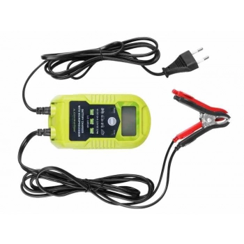 Prostownik z mikroprocesorem do akumulatorów 6V 2A, 12V 2/4A, 1.2-120 Ah, IP65