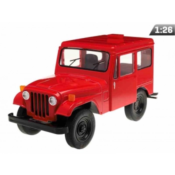 Model 1:26, 1971 Jeep DJ-5B, czerwony (A11764C)