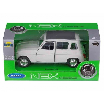 Model 1:34, Renault 4, biały (A880REN4B)