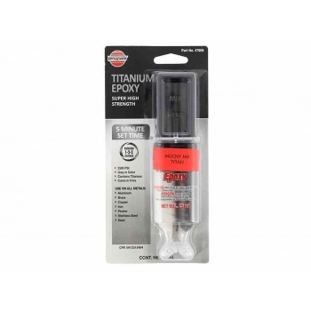 TITANIUM Klej epoksydowy z cząsteczkami tytanu, 25 ml