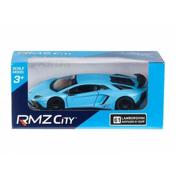 Model 1:32, RMZ Lamborghini Aventador LP750-4 SV, niebieski