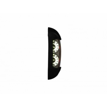 Lampa obrysowa LED, biało-czerwona
