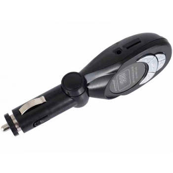 Transmiter FM LCD MP3, slot SD/MMC