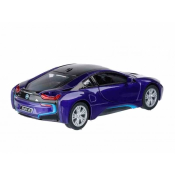 Model 1:36, Kinsmart, BMW i8, fioletowy (A11748FI)