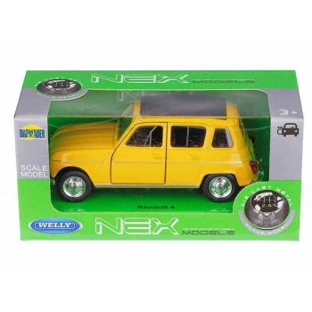 Model 1:34, Renault 4, żółty (A880REN4P)