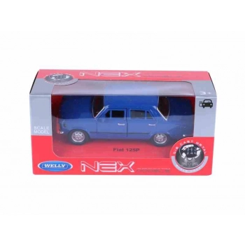 Model 1:34, PRL FIAT 125p, granatowy (A884F125G)