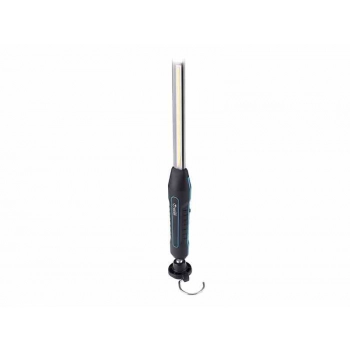 Lampa warsztatowa super cienka, 10W 800 lm COB LED + 3W 200 lm LED, akumulatorowa, IK08, IP67, z magnesem