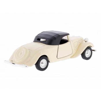 Model 1:34, 1939 CITROËN 11B Traction Avant Cabrio, kremowy (A008751C1TK)