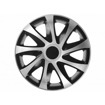 Kołpaki DRACO CS silver - black 14