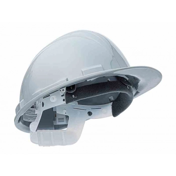 Kask ochronny HDPE, regulowany 53-63 cm, szary