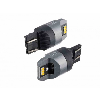 Żarówka VISION WY21/5W (T20q) 12/24V 6x 3020 SMD LED, nonpolar, CANBUS, pomarańczowa, 2 szt.