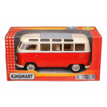 Model 1:24, 1962 VW Classical Bus, czerwono-kremowy (A05755CBCK)