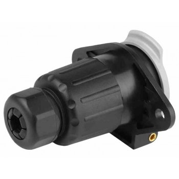 Gniazdo przyczepy 7 PIN, 24V, typ S, plastikowe