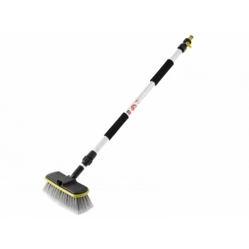 Szczotka przepływowa 20 cm / 8"z teleskopowym kijem 80 - 130 cm