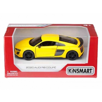 Model 1:36, Kinsmart, Audi R8 Coupe (2020), żółty (A746ARCZT)