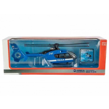 Model 1:43, Helikopter Policja EC-135, niebieski