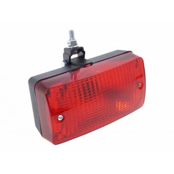 Lampa przeciwmgielna uniwersalna, podwieszana, czerwona