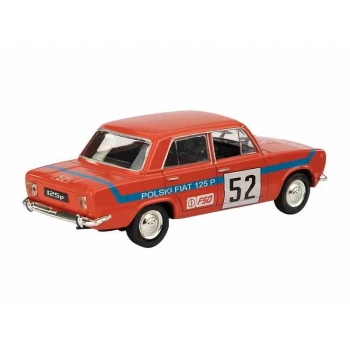Model 1:43, Fiat 125p Rally, czerwony (A22065C)
