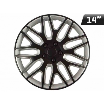 Kołpak Dakar black / silver 14", 1 szt.