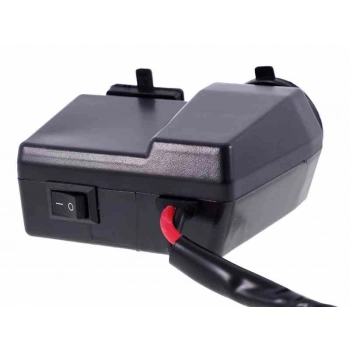 Ładowarka motocyklowa 2x USB 4.2A z woltomierzem i gniazdem zapalniczki EURO