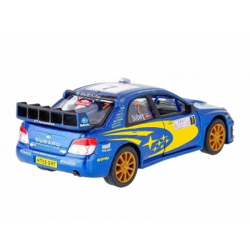 Model 1:36, Kinsmart, Subaru Impreza WRC 2007, niebieski