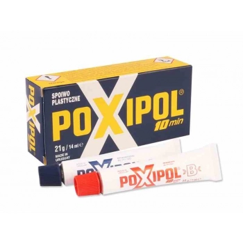 POXIPOL - klej dwuskładnikowy metaliczny 21 g / 14 ml