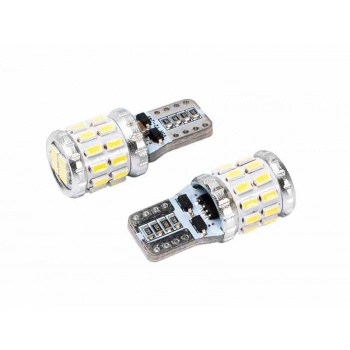 Żarówka VISION W5W (T10) 12/24V 24x 3030 SMD LED, CANBUS, biała, 2 szt.
