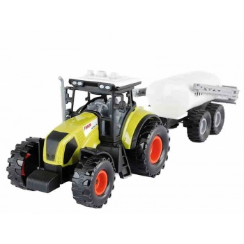 Model Mały Rolnik, Traktor z beczką, zielony