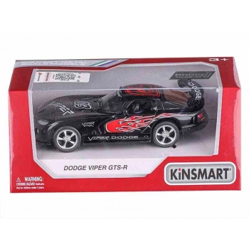 Model 1:36, Kinsmart, Dodge Viper GTS-R, czarny